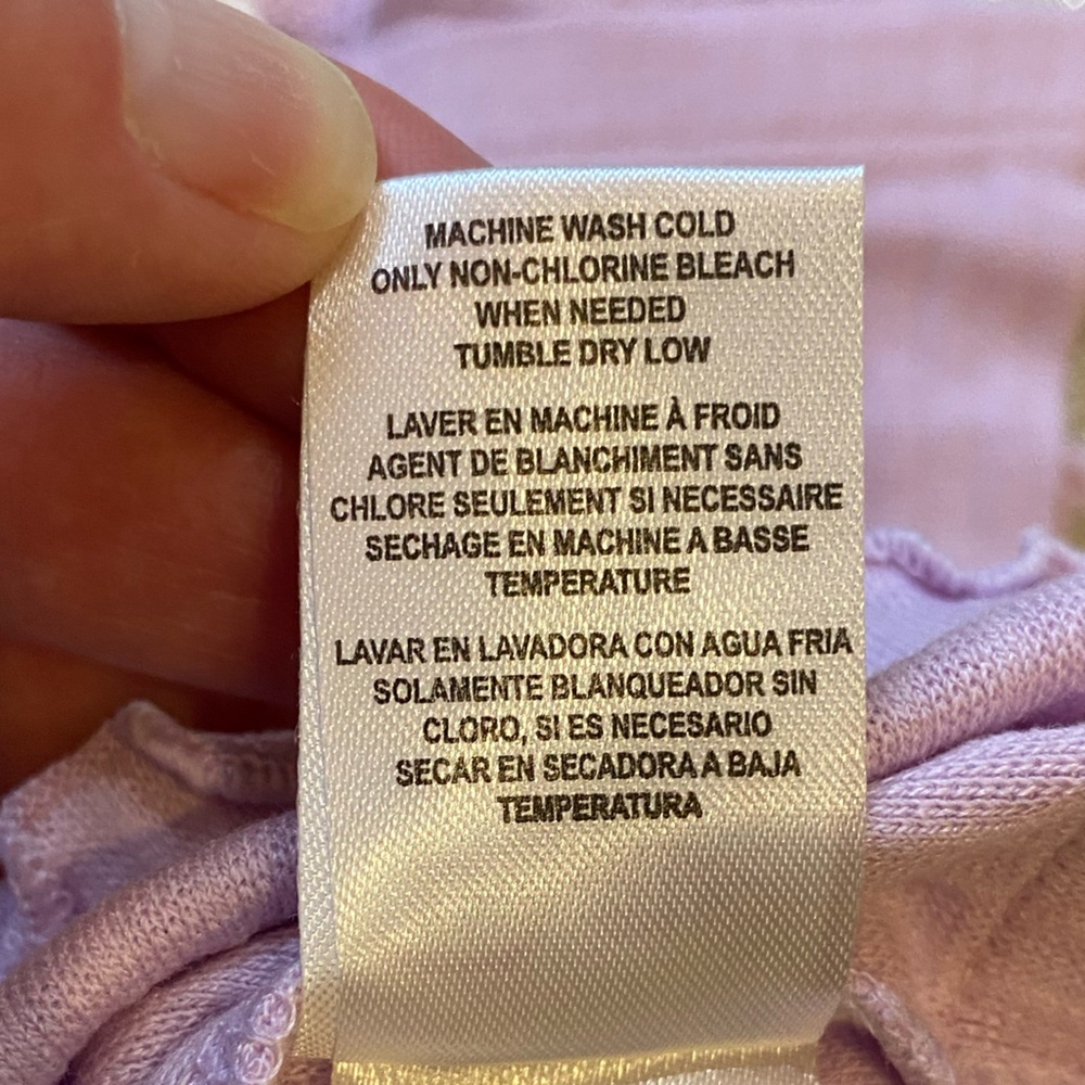 NWT RuffleButts Textured Soft Lilac Snuggly Pajamas Matching Set, infant 0-3M - Picture 14 of 14